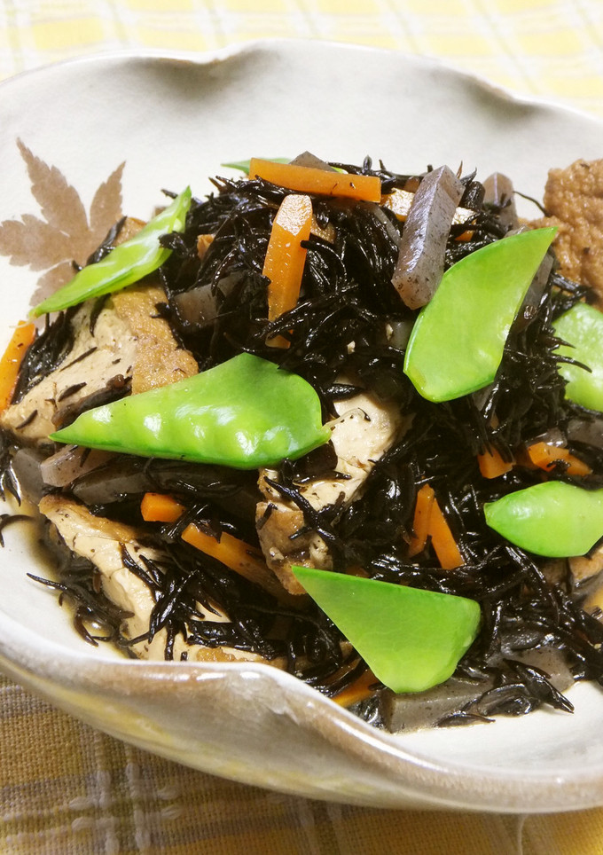 ひじきと厚揚げの煮物-レシピのメイン写真