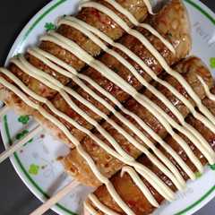 รูปของ ズボラの！くるくるお好み焼き