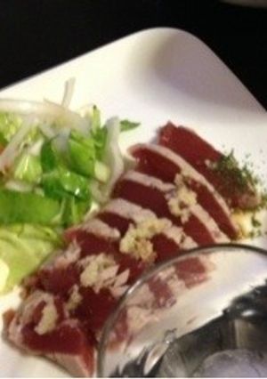 カツオのタタキ-レシピのメイン写真