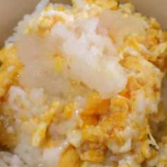 ずぼら♪卵おろしご飯-レシピのメイン写真