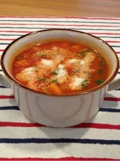 イワシのつみれトマトスープ-レシピのメイン写真