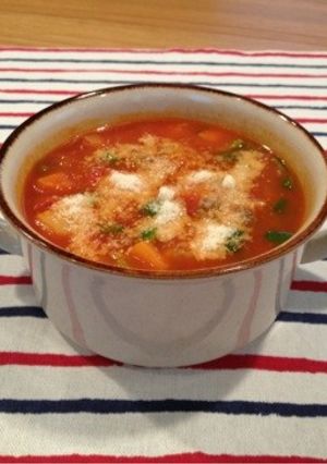 イワシのつみれトマトスープ-レシピのメイン写真