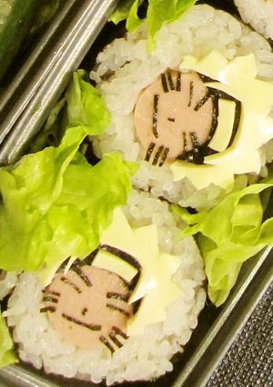 キャラ弁 ✿ NARUTOナルト巻きずし-レシピのメイン写真