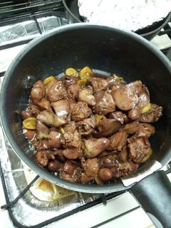 鶏レバーの甘辛煮-レシピのメイン写真