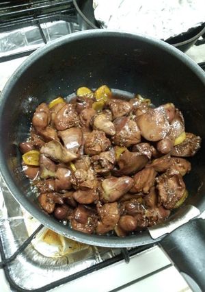 鶏レバーの甘辛煮-レシピのメイン写真