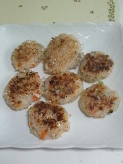 野菜とごはんのおやき *離乳食-レシピのメイン写真