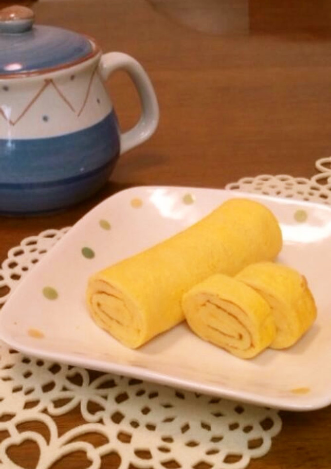*:･｡和風ほっこり朝食卵焼きﾟ*:･-レシピのメイン写真