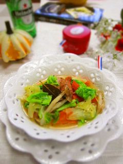 春キャベツとちょこっと野菜の食べるスープ-レシピのメイン写真