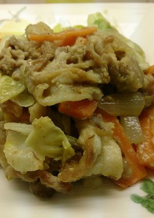 豚とキャベツのゴマ味噌炒め-レシピのメイン写真