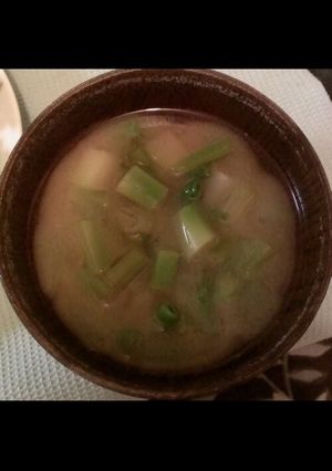 うるいの味噌汁-レシピのメイン写真