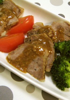圧力鍋de柔らかゆで豚の醤油麹漬け-レシピのメイン写真