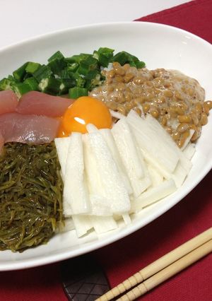 美しくなる‼ネバネバどんぶり-レシピのメイン写真