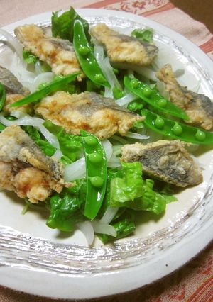 鯖の唐揚げ♪サラダに添えて-レシピのメイン写真