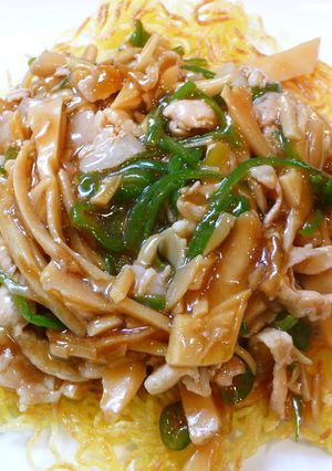 本格派！チンジャオロース焼きそば♪-レシピのメイン写真