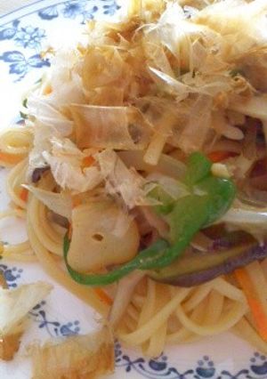 焼きうどんみたいな和風パスタ-レシピのメイン写真