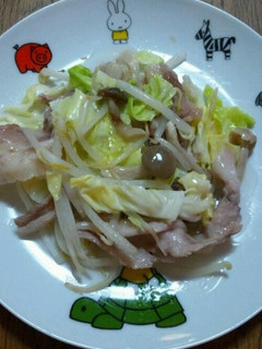 ルクエde豚肉蒸し野菜♪塩ダレがけ!-レシピのメイン写真