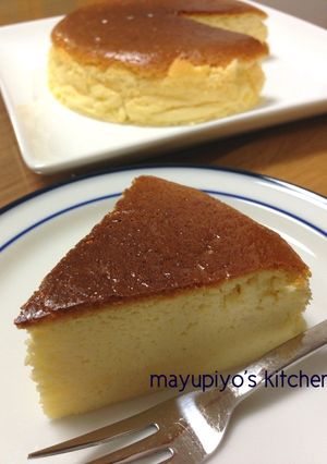 甘さを控えたウチの基本のスフレチーズ-レシピのメイン写真