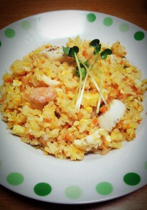 鮮やかЖチャーハン-レシピのメイン写真
