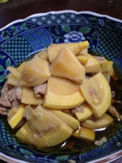 竹の子と豚肉の煮物-レシピのメイン写真