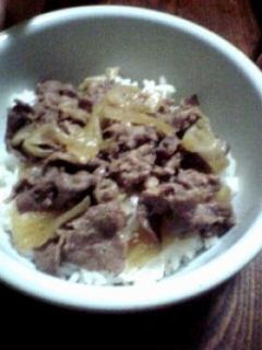 定番!圧力鍋で牛丼-レシピのメイン写真