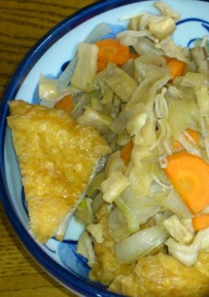 簡単厚揚げの煮物-レシピのメイン写真