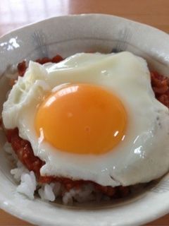 ゴハンとミートソース-レシピのメイン写真