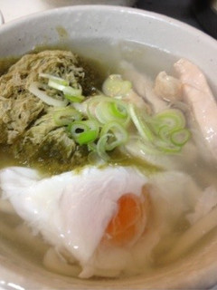 白だし!もちもち鳥肉☆簡単うどん-レシピのメイン写真