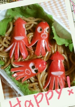 イカした?シーフード焼そば-レシピのメイン写真