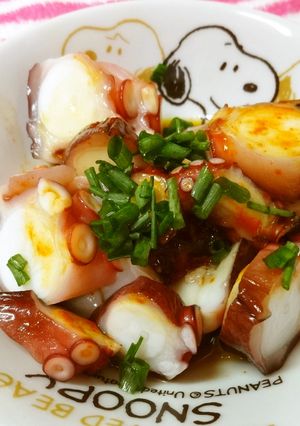 めっちゃ美味しぃ★たこのおつまみ＾＾ｗ-レシピのメイン写真