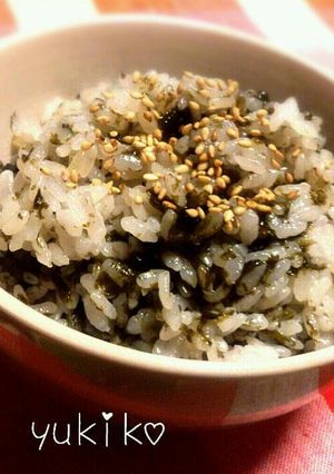 お箸が止まらない！？韓国海苔風味のご飯♡-レシピのメイン写真
