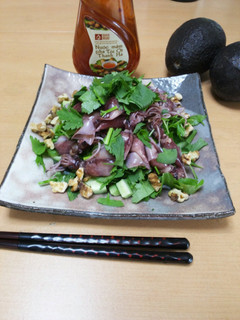 ほたるいかと香菜のサラダ-レシピのメイン写真
