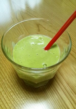 のむ大豆deグリーンスムージー(´∀｀)-レシピのメイン写真