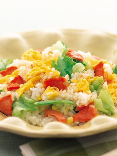 レタス鮭チャーハン-レシピのメイン写真