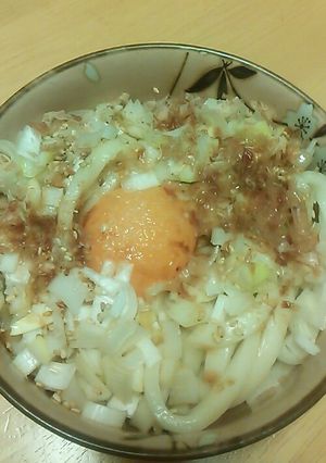 簡単！旨だし釜玉うどん-レシピのメイン写真