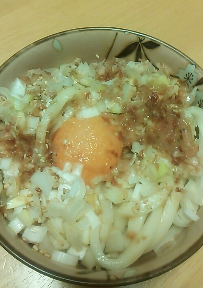 簡単！旨だし釜玉うどん-レシピのメイン写真