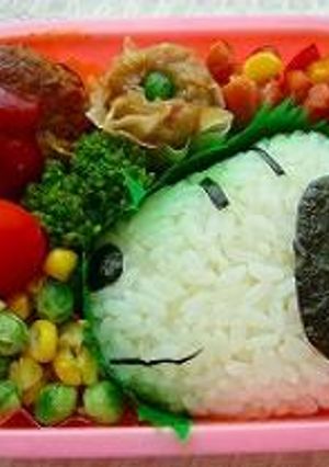 スヌーピー弁当-レシピのメイン写真