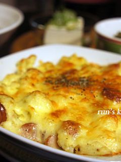 ★おいもとウインナーのチーズグラタン★-レシピのメイン写真