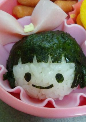 女の子♪リボンバージョン☆キャラ弁-レシピのメイン写真