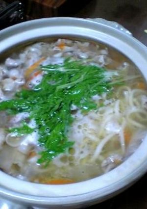 うどん鍋-レシピのメイン写真