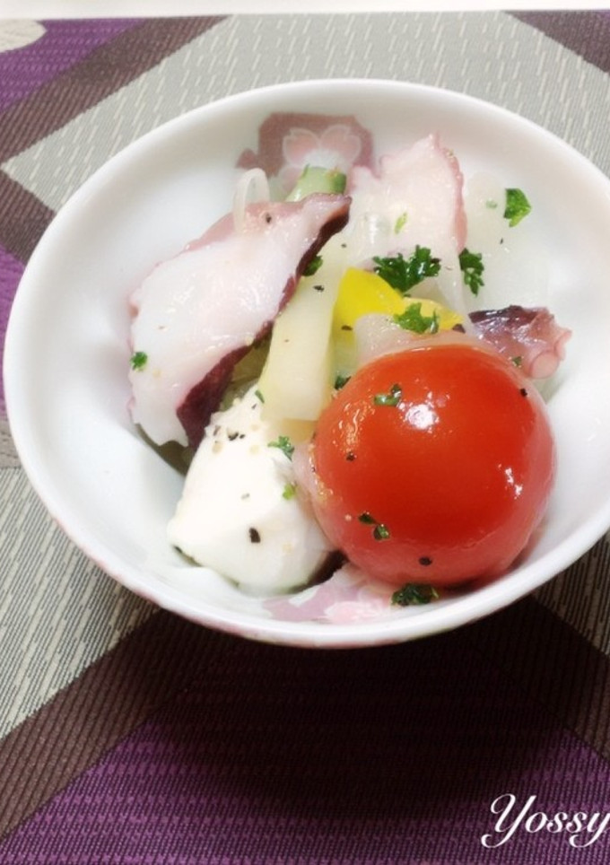 タコと生ハムのマリネ プロの味を再現♡-レシピのメイン写真