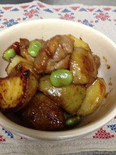 メインおかずに!新じゃがいもの照り煮-レシピのメイン写真