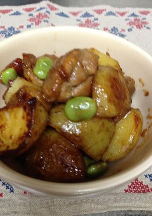 メインおかずに！新じゃがいもの照り煮-レシピのメイン写真