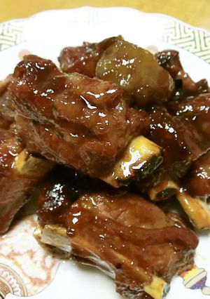 豚スペアリブの梅酒煮-レシピのメイン写真