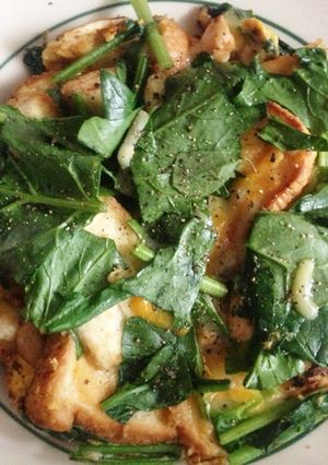 鶏と茸とほうれん草のパンキッシュ-レシピのメイン写真