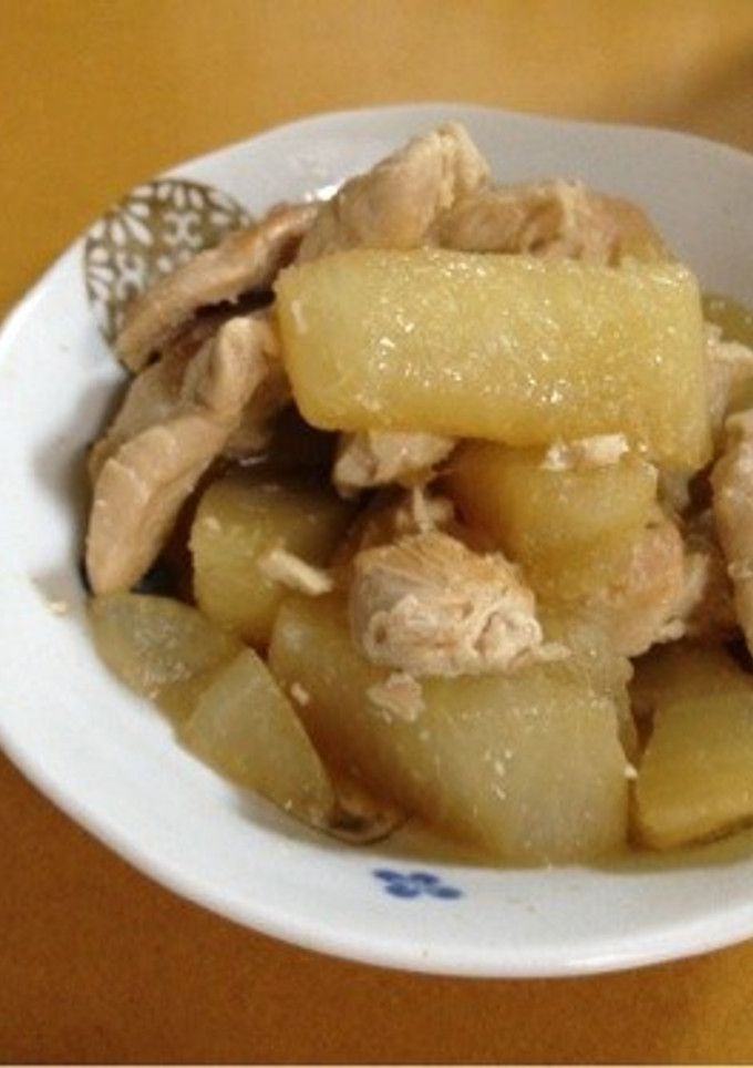 鶏☆大根の煮物(無水鍋QC使用)-レシピのメイン写真