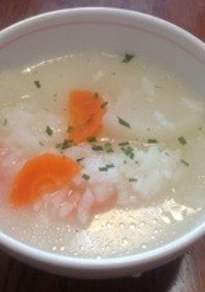 炊飯器でおかゆスープ-レシピのメイン写真
