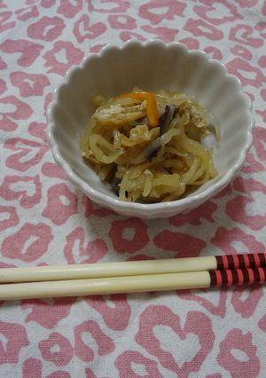 せんぎり大根の煮物-レシピのメイン写真