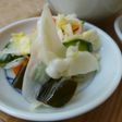 千切り野菜のレモン漬け
