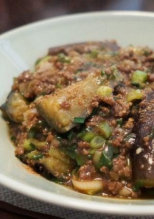 酢でサッパリ!麻婆茄子-レシピのメイン写真