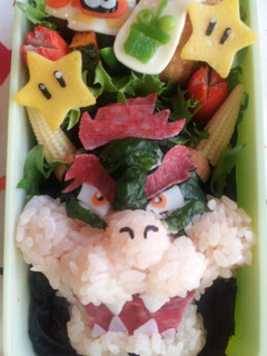 クッパ キャラ弁-レシピのメイン写真